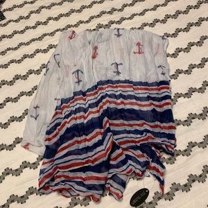 Anchor scarf